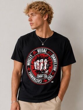 AEW All Elite Wrestling Blackpool Combet Club T-Shirt New M